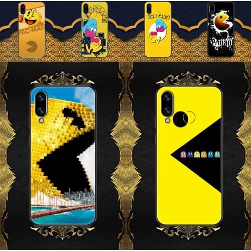 Pac-Man Pacman Phone case For Huawei Honor 6 7 8 9 10 10i 20 A C X Lite Pro Play black luxury hoesjes trend bumper soft funda