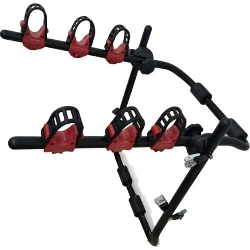 Kalosse Bikes Holder Foldable Bike Car/SUV Rear Rack Steel Mountain Bicycle Automoblie Rack