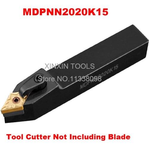 MDPNN2020K15 CNC Turning Lathe Machine Tools Lathe Cutting Tools 62.5 degrees External Turning Tool Holder 20*20*125MM