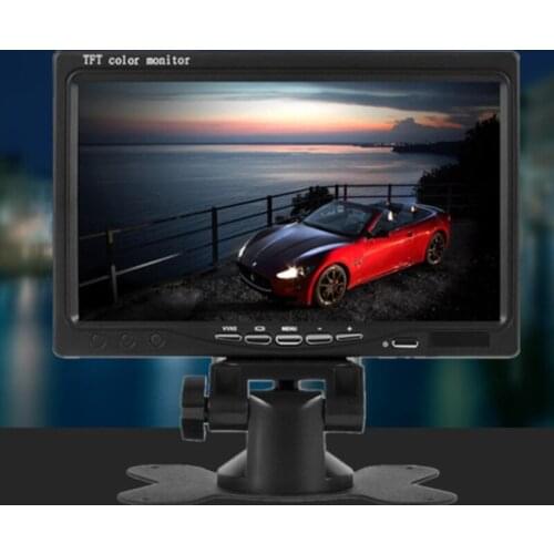 Multi-purpose 7 Inch LCD Monitor 480*234 Resolution Display Adjustable Stand for Different View Angle