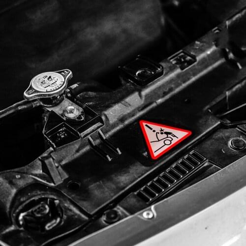 Car Stickers Warning Engine Hood Protect Safety Motor Bike Decals Auto Window Tail Graphics