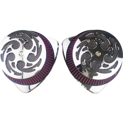 Pair Motorcycle Parts Motorbike Air Cleaner For Suzuki Boulevard M109R 2006 -2018 Motorcycle Air Cleaner Filter