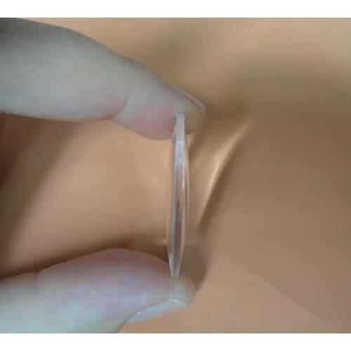 PMMA Double convex lens Diameter 33.5MM optical LED lens, focusing lens