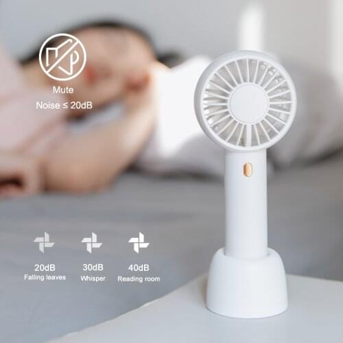 Handheld Mini Portable Fan USB Rechargeable Air Cooler Fan Battery 1500mAh Air Conditioner Pocket Fan For Outdoor Home Kids New