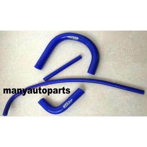 Blue silicone radiator hose for Husqvarna WRK125 WMX125 1987 1988 87 88
