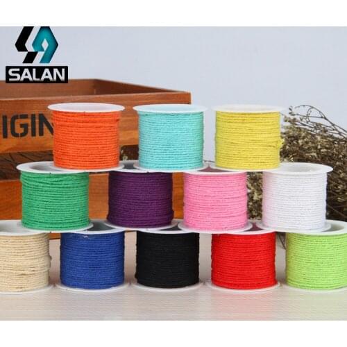 Handmade crochet DIY handmade cloth tablecloth coasters hollow braided lace line pure cotton line sofa towel curtain line 10 met