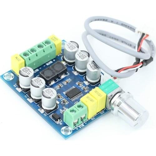 XH-M381 25W * 2 DC12-24V TPA3123 Digital Audio Class D Dual Channel Amplifier Board
