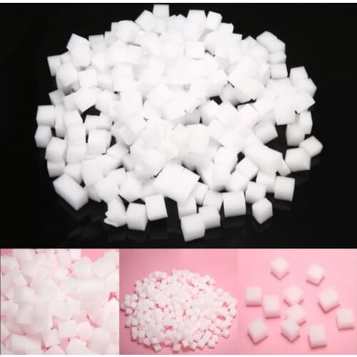 300pcs/bag New Arrival Simulation Jelly Cubes for DIY Slime / Jelly Cube Clear Slime White DIY Crafts Toy Material 10*10mm