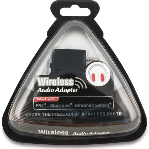 3-in-1 Portable Mini Wireless Bluetooth Audio Earphone Adapter 3.5mm Jack Converter for PS4/Xbox One Nintend Switch Game Console