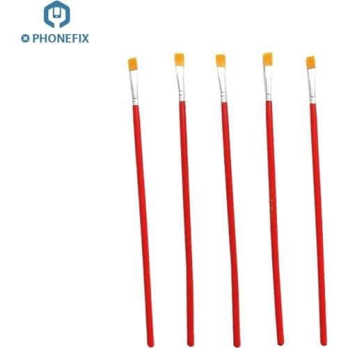 5pcs ESD Anti-static Soft Dust Brushes Mobile Repair Cleaner for iPhone Repair IC Components Cleaning Tool PCB BGA Washing Tool