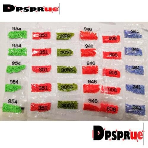 Diamond Painting Accessory Square Round Drills Beads Stone Gem Backup Cross Stitch Accessory To prevent the lack of diamonds