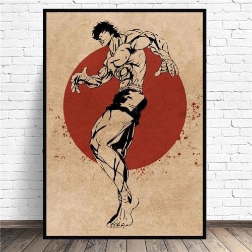 Baki Hanma Anime Character Canvas Poster Hd Print Modular Wall Art Painting Picture Modern Home Decoration For Bedroom Artwork