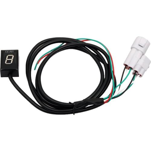 Motorcycle Digital Gear Indicator for Yamaha FZ400 FZ6R XJ6 FZN150 XV1600A, Plug and Play