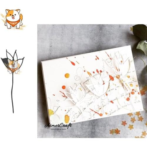 Flower Plant Metal Cutting Dies Stencils For DIY Scrapbooking Album Paper Card Decorative Craft Embossing Die Cuts New 2019