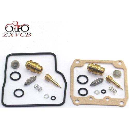 For VX800 1990-1993 VS1400 87-92 INTRUDER VX 800 VS 1400 Motorcycle carburetor repair kit floating needle seat gasket parts