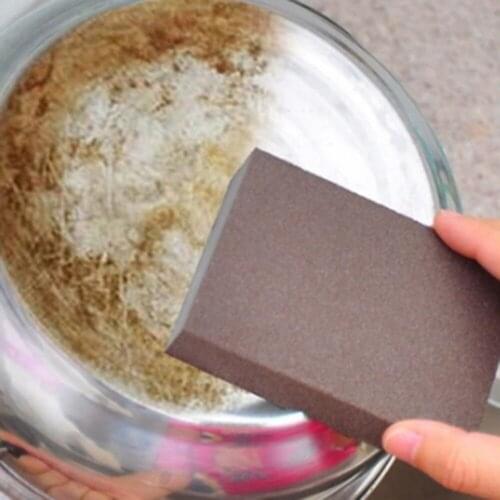 1Pcs Thick Sponge Kitchen Nano Emery Magic Clean Rub The Pot Except Rust Focal Stains Sponge Melamine Sponge Worldwide Store