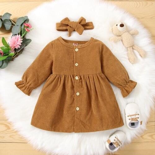 IWEMEK Winter Dresses For Babies