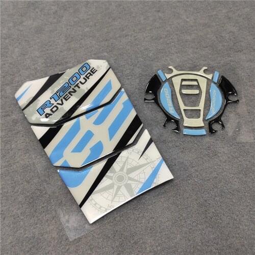 Motorcycle Stickers For BMW R1200GS LC Adventure R 1200 GS 2014 2015 2016 2017 2018 Tank Cover Pad Protection 3D Reflective