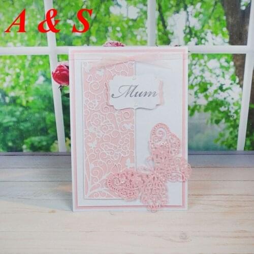 N589 METAL CUTTING DIES Flower Butterfluy Frame Scrapbook card paper craft party decoration embossing stencil cutter