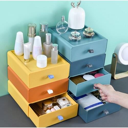 Desktop Multi-layer Storage Box Office Drawer Storage Box Rack Sundries Organizer Boxes Jewelry Cosmetic Case Home Organizer