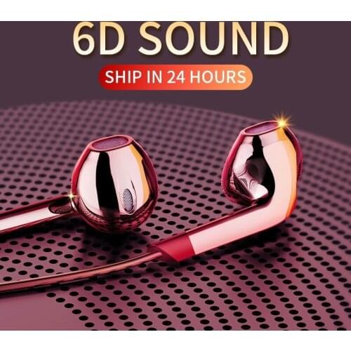 NEW 3.5mm Earphone Headset with HD Microphone Hifi In-ear Headphones Sports Earphone Music Earphone for All Smartphones