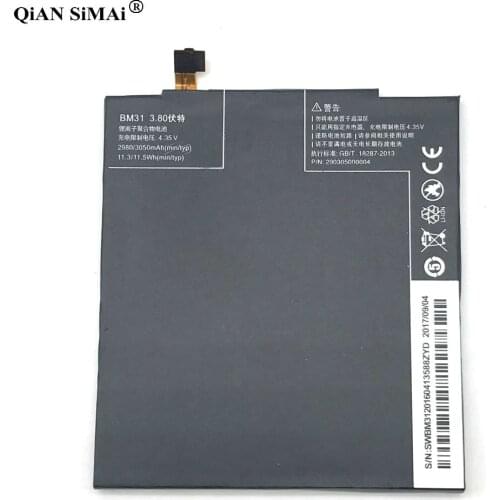 New High Quality BM31 3050mAh battery For Xiaomi 3 Mi3 phone + Tracking Number