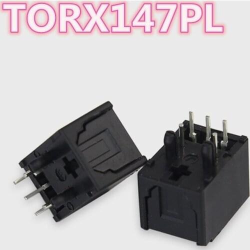Good quality YLR1150A 25M fiber optic receiving head terminal replaces TORX147PL compatible DLR2160 supports 192kH Free shipping