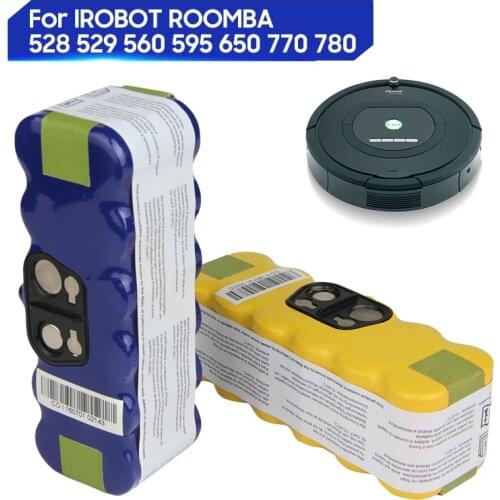 Original Replacement Battery 14.4V 3000mAh For iRobot Roomba 800 600 500 700 Series Vacuum Cleaner 510 655 760 880 536 561 610