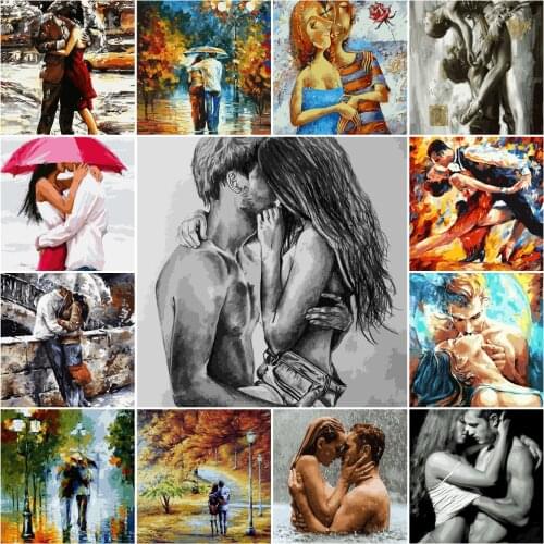 Paint girl Acrylic Paintings By Numbers