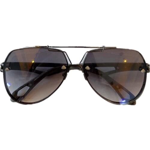 Luxury Rimless Sunglasses Women Men With Brand Designer Pilot Sun glasses For Female Male UV400