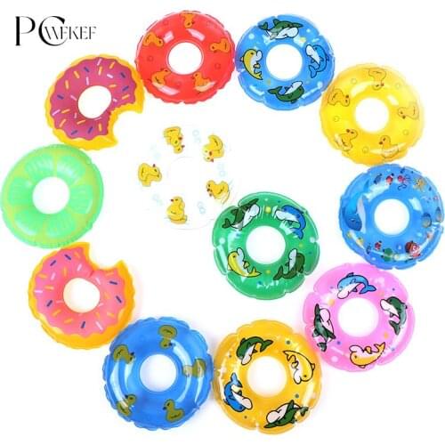 1 Pcs Mini Swimming Buoy Lifebelt Ring For Doll Accessories baby doll accessories Baby Toys best Gift