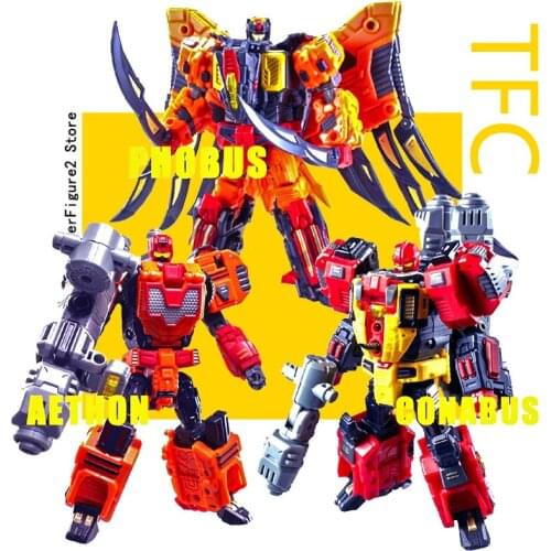 Transformation Action Figure Robot TFC Ares Ares-03 Conabus Ares-04 Aethon Ares-05 Phobus Mini Walkman Pocket War Toys Gift