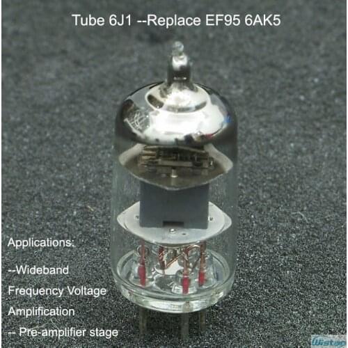 Tube 6J1 J Military Grade for HIFI Tube Amplifier Model WVT2103 Replac EF95 6AK5 High Reliability Precise Pairing Free Shipping