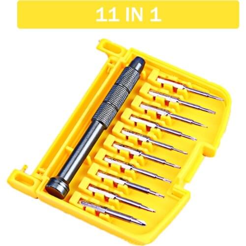 TTSD-08 11 in 1 Screwdriver Set Mini Multi Precision Maintenance Repair Tools Screwdriver for iPhone Huawei Xiaomi Watch Laptop