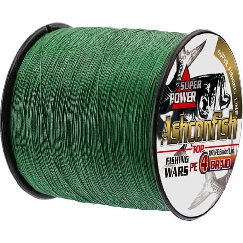 1000M sea fishing tools Super strong 4Strands Pe braided fishing line wires 0.1-0.55mm freashwaters and saltwater 6LB-100LB