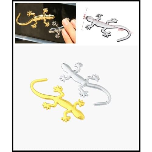 3D Auto Motorcycle Styling Applique Car Sticker Animal Gecko for Mercedes Benz E53 C63 C43 C-Class AMG GL550 F800 A200