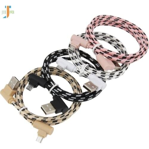 500pcs/lot Wholesale USB Cable Micro USB Charger Cable Nylon Lattice Braided Game Cable for Iphone Xr MAX 8 7 6 Samsung A5 A7