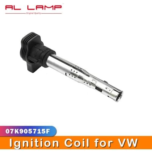 AL LAMP Ignition Coil 07K905715F For VW Touareg A4 S4 A5 A6 S6 Alroad A7 A8 Q5 Q7 R8 2.8 3.0 3.2 V6 4.2 V8