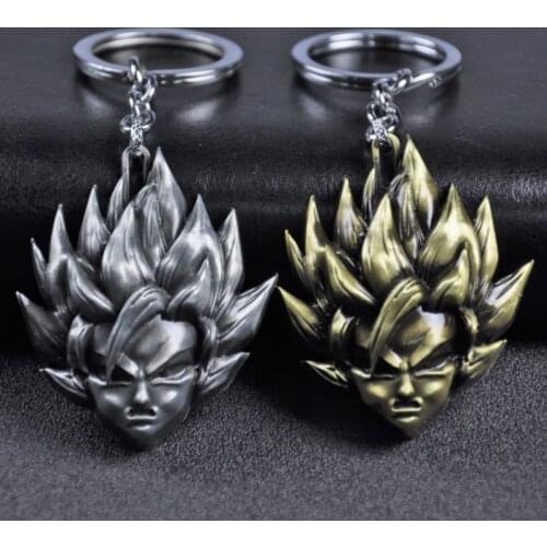Anime son Wukong coplay Keychain Unisex metal Sunjita mask alloy Keychain car pendant Keyring