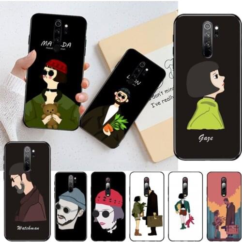 Leon Uncle Girl Phone Case for Redmi 9A 8A 7 6 6A Note 9 8 8T Pro Max Redmi 9 K20 K30 Pro