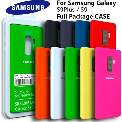 Samsung Liquid Silicone Cover Silky Soft Original Shell Case Galaxy S10+ S10E S8 S9 S10 S20 Plus Ultar Note 8 9 10 Plus N10