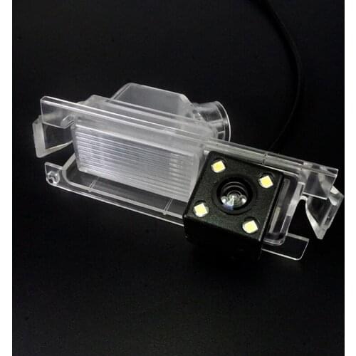 For SONYCCD 4 LEDS Car rear view Back up Camera For Kia K2 Rio 3 Hatchback Ceed 2013 Hyundai Accent Solaris Verna 2014 I30