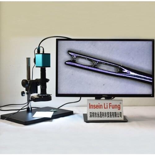 Full HD Sony Sensor 1080P HDMI Industrial Video Monocular Microscope USB Storage 200X Parallel Optical Magnifier PCB Soldering