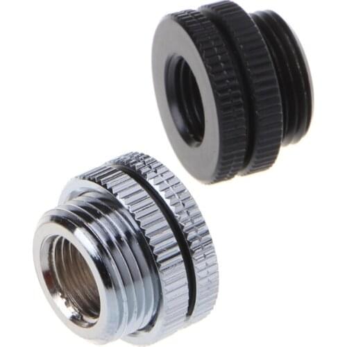 G1/4 Threaded Wear Plate Bulkhead Fitting Top Injection Connector Water Cooling