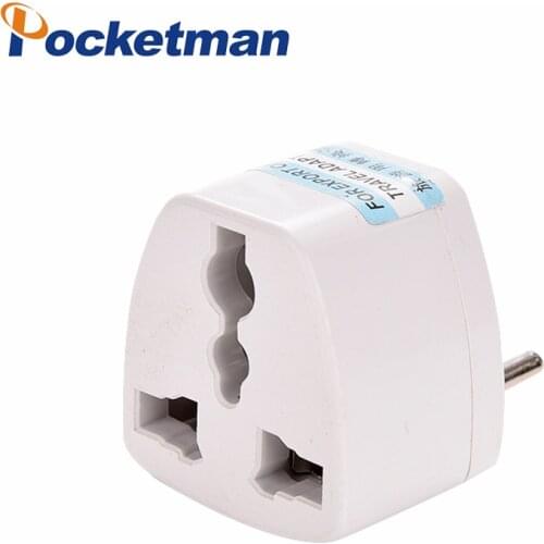 International EU USA UK Plug Adapter European Power Charger Socket Universal Travel Socket Converter Conversion Plug Adapters
