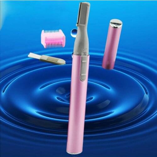 Micro Precision Electric Eyebrow Trimmer With Eyebrow Comb Brush Face Eyebrow Hair Body Fashion Designer Portable Blade Razor