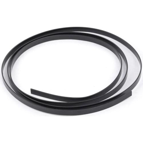 Musiclily 1650x7x1.5mm Plastic Acoustic Classical Guitar Binding, Black