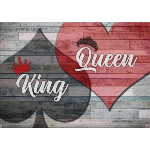 New King Queen 5D Full Drill Diamond Painting Embroidery Cross Stitch Kits DIY Rhinestone Crystal Home Decor