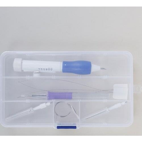 DIY Embroidery Pen Set Knitting Sewing Tool Kit Punch Needle Stitching