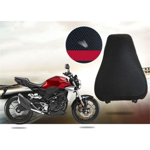 For Honda CB300R CBR300R Seat Cowl Cushion Cover Net 3D Mesh Protector Motorcycle Accessories CB CBR 300R